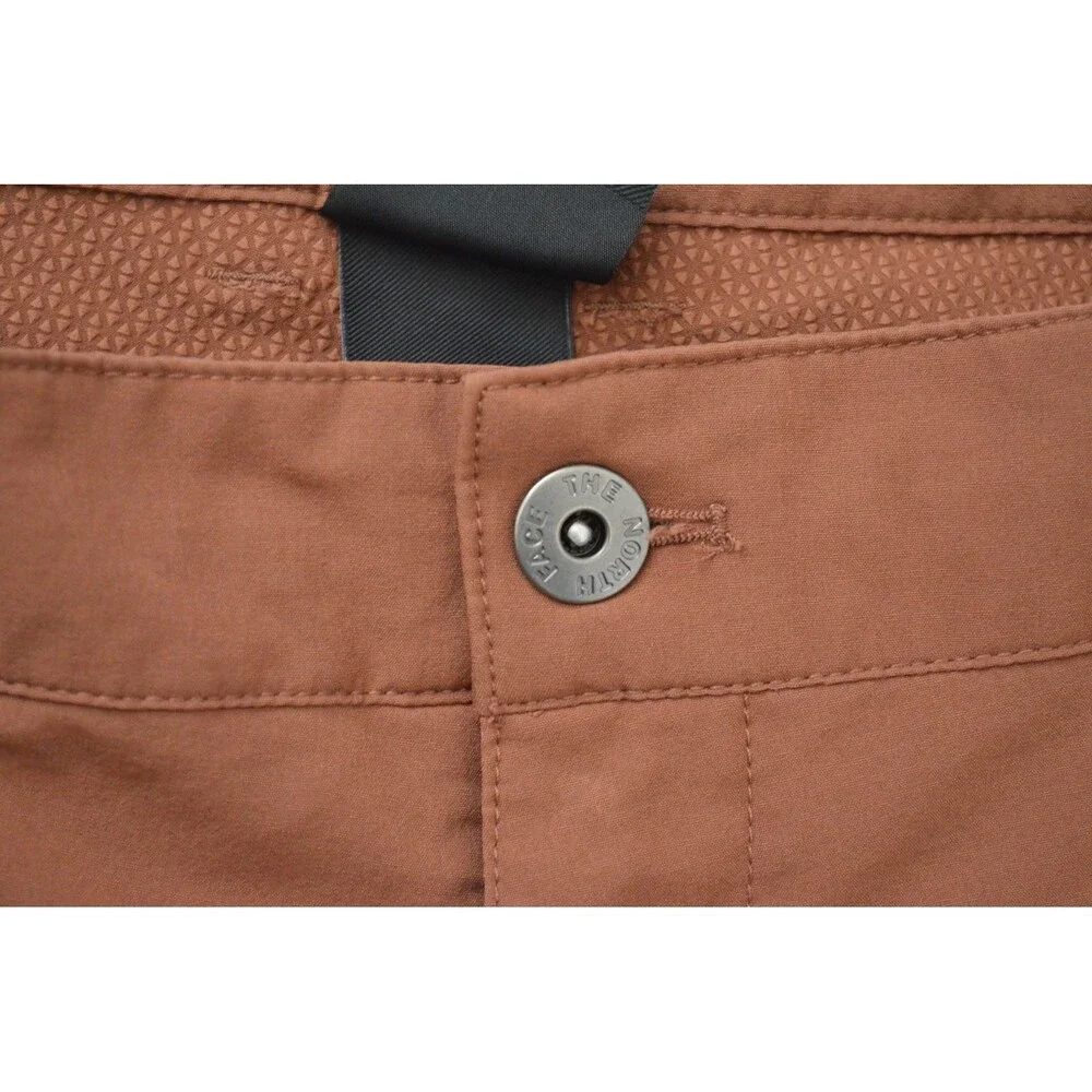 The North Face Rolling Sun Shorts Mens 40 7” Packable Flash Dry Rust Brown